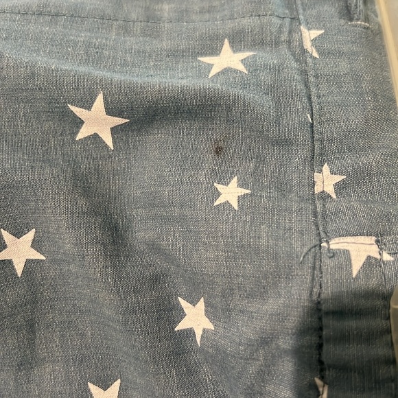 Magellan size 2X shorts, blue with white stars - Picture 4 of 5